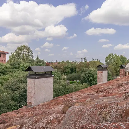 -Le Stanze Dei Pico- Wi-Fi, Nel Cuore Di Mirandola E Una Terrazza Unica Sul Tetto